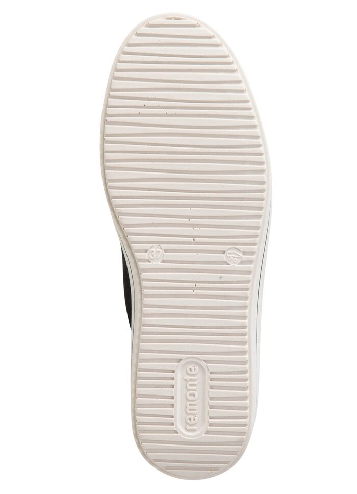 Remonte Bootie mit funkelnder Zierkette an der Schn&uuml;rung SCHWARZ