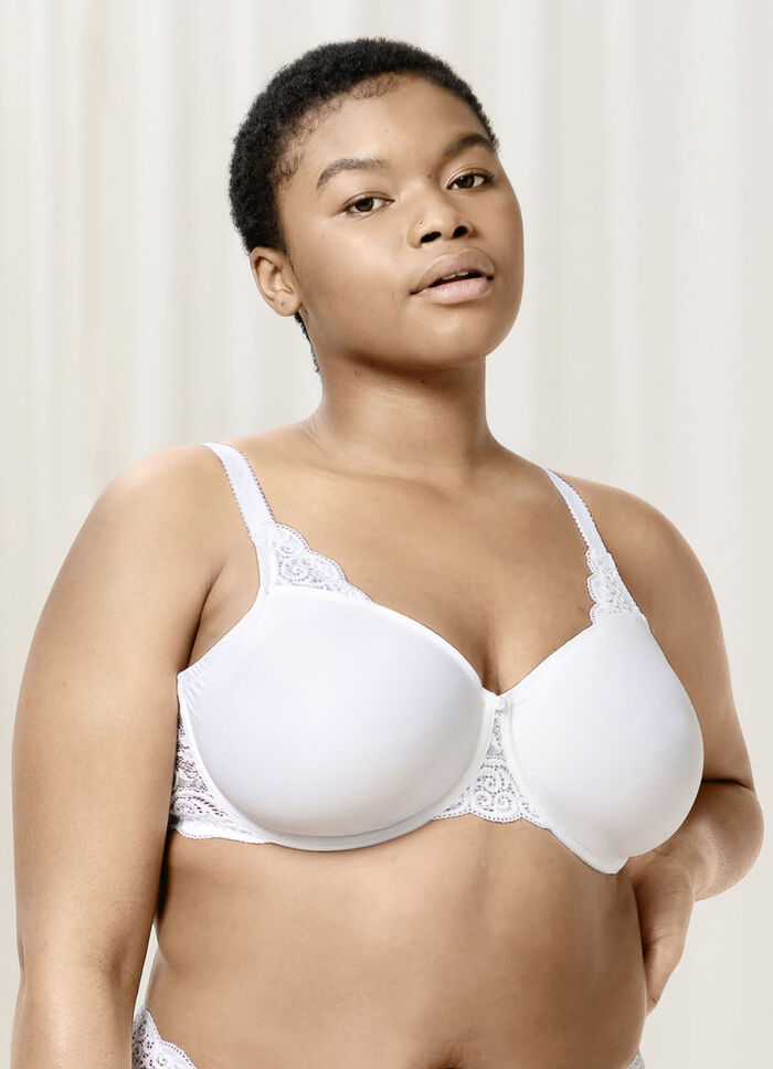 Triumph Amourette Minimizer-Bügel-BH WEISS