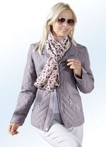 Jacke mit Kontrastpaspelierung 