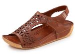 Gemini, sommerliche Damen-Sandalen, Weite G, aus Leder 