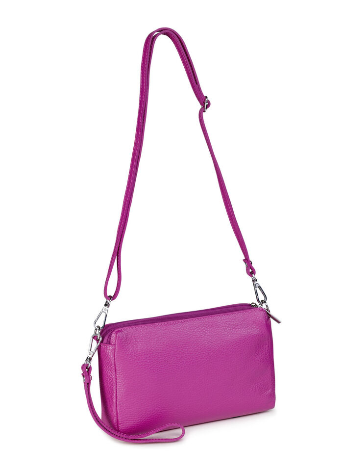 Laurina Tasche aus genarbtem Kalb-Nappaleder PINK