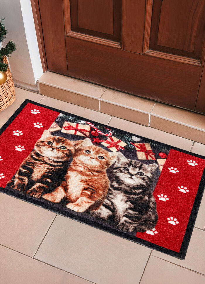 Fußmatte mit beschichteter Rückseite 