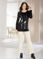 Shirt mit platziertem Druck 