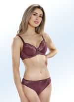 Sassa B&uuml;gel-BH mit Elastikspitze BURGUND