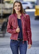 Lederkurzjacke von &bdquo;Cabrini&ldquo; 