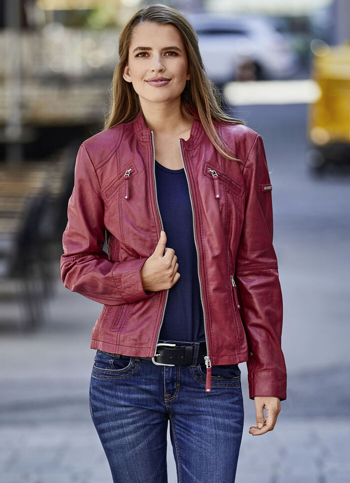 Lederkurzjacke von &bdquo;Cabrini&ldquo; 