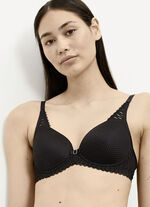 Triumph-Aura Spotlight B&uuml;gel-BH mit Elastikspitze SCHWARZ