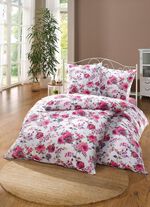 B&uuml;gelfreie Bettw&auml;sche aus Mako-Soft-Seersucker MULTICOLOR