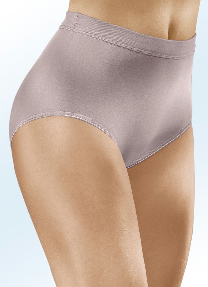 Dreierpack Slips mit weichem Dehnbund 