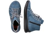 Rieker, sportive Damen-Boots, Winterschuhe, mit Rei&szlig;verschluss JEANSBLAU