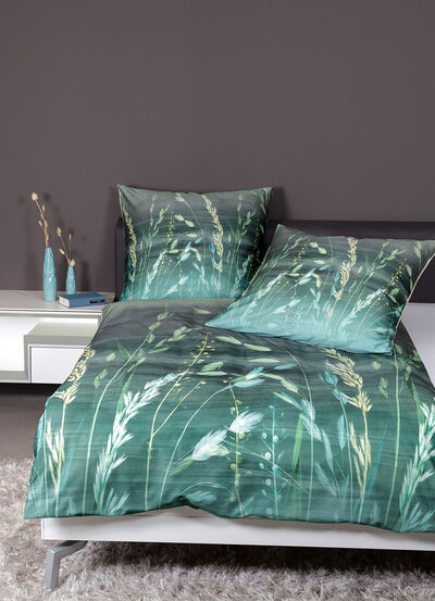 Bettwäsche-Garnitur mit Reißverschluss 