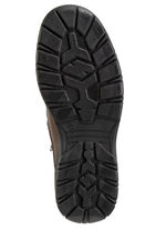 GINO GALANTE, gefütterte Herren-Stiefel, Winterschuhe, mit Lammfell MARONE