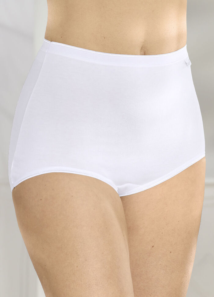 brio lingerie Fünferpack Slips mit elastischen Abschlüssen 