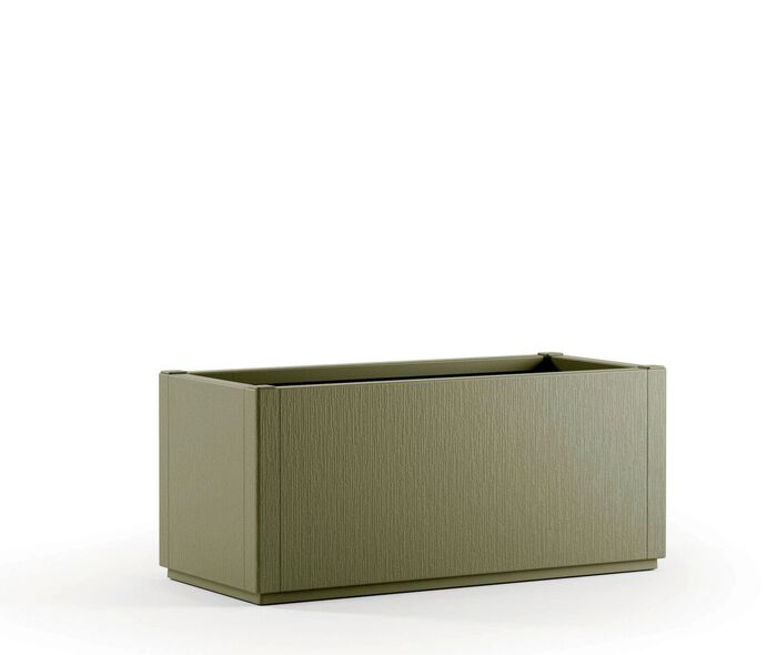Pflanzkasten aus recyceltem Polypropylen GR&Uuml;N