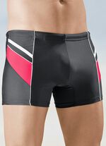 Badepants im preiswerten Zweierpack mit Einsätzen und Paspelierungen 