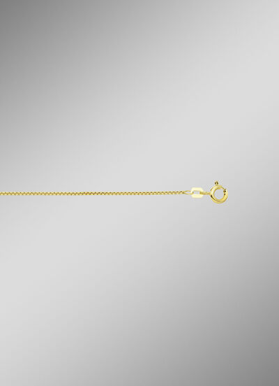 Runde Veneziakette aus Gold 