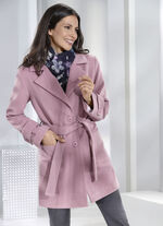 Longjacke mit Gürtel 