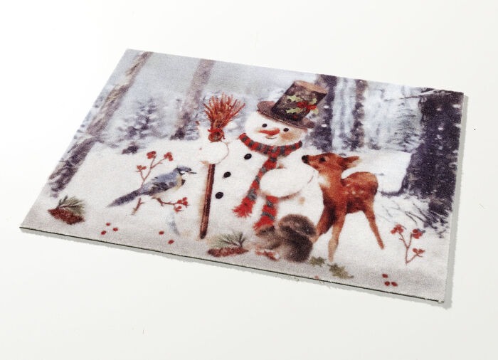 Fu&szlig;matte mit rutschhemmender R&uuml;ckseite 