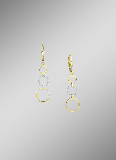 Elegante Kreationen: Ohrringe mit synth. Zirkonia 