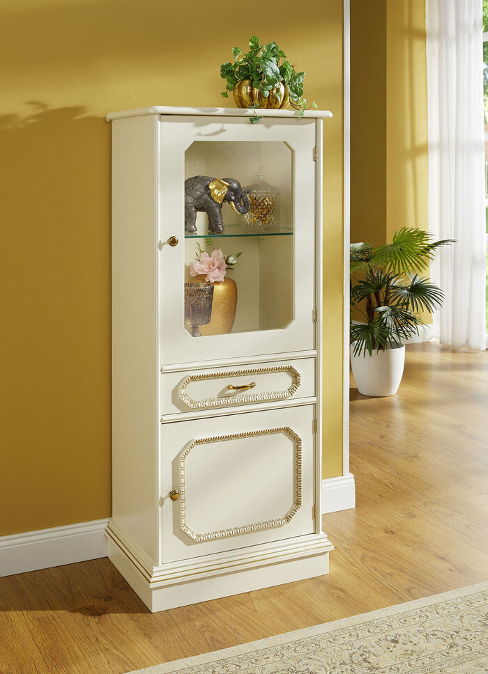 Hochwertige M&ouml;belserie mit Echtholzfurnier CREME-GOLD