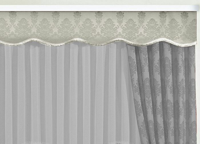 Apart gebogte Schabracke BEIGE