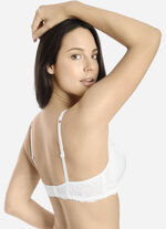 Sassa B&uuml;gel-BH mit elastischer Spitze WEISS