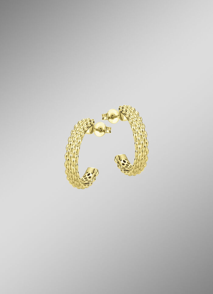 Zeitlose Creolen in feinstem Gold 