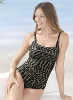 Susa Badeanzug mit verstellbaren Tr&auml;gern und Halbkorsage 