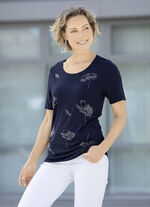 Exzellentes Shirt mit dekorativer Strasszier 