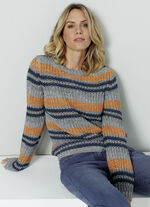 Pullover in Garnmix 