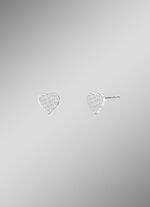 Romantische Ohrstecker mit funkelnden Kristallen 