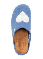 Laurina, klassische Damen-Hausschuhe, mit herausnehmbarem Fu&szlig;bett 