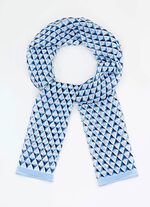 Schal mit Grafikdessin 