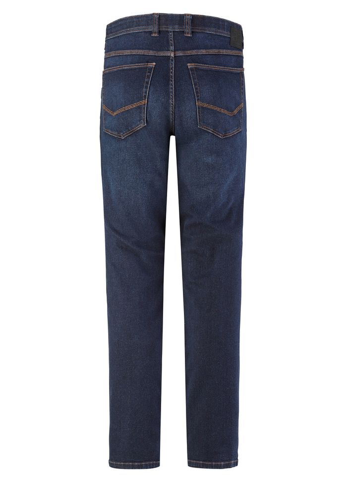 Jeans von "Redpoint" mit Dehnbund in 4 Farben DUNKELJEANS