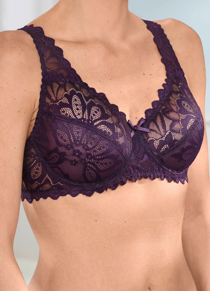 B&uuml;gel-BH aus h&uuml;bscher Elastikspitze 