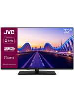 JVC LED-Fernseher mit 3-fach HD-Receiver SCHWARZ