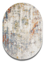 Einfallsreich gestaltete Brücken und Teppiche BEIGE-BLAU