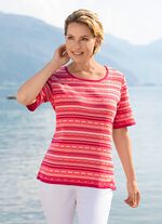 Pulli mit feinem Glitzer 