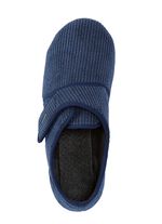 Klassische Herren-Hausschuhe, mit Klettverschluss 