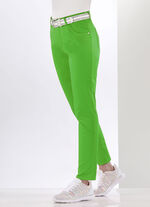 Hose mit platzierten Biesen GRÜN