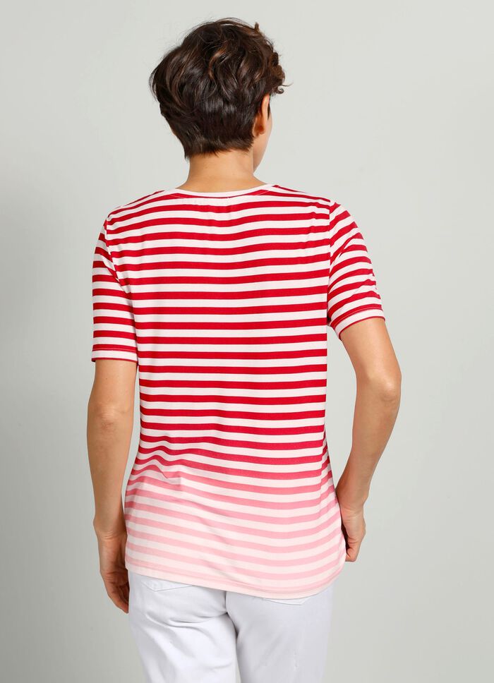 Shirt mit platziertem Druckmotiv 