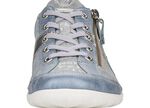 Remonte Sneaker mit bedruckten Bes&auml;tzen HELLBLAU-SILBER