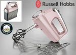 Russell Hobbs Handmixer mit spiralf&ouml;rmigen Helix-Quirlen CHAMPAGNER