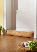 Zugluftstopper aus reiner Schurwolle CAMEL