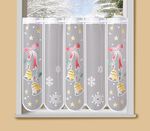 Kurzstore Gl&ouml;ckchen mit Stangendurchzug BUNT