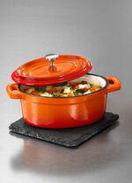 &bdquo;GSW&ldquo; Mini Serviert&ouml;pfchen aus Gusseisen 