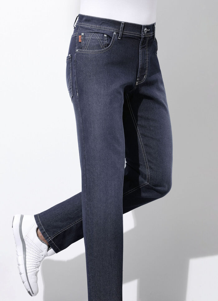 Moderne Jeans von "Francesco Botti" in 3 Farben DUNKELJEANS