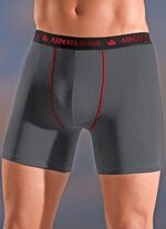 Viererpack Pants, mit Elastikbund, Kontrastn&auml;hten 