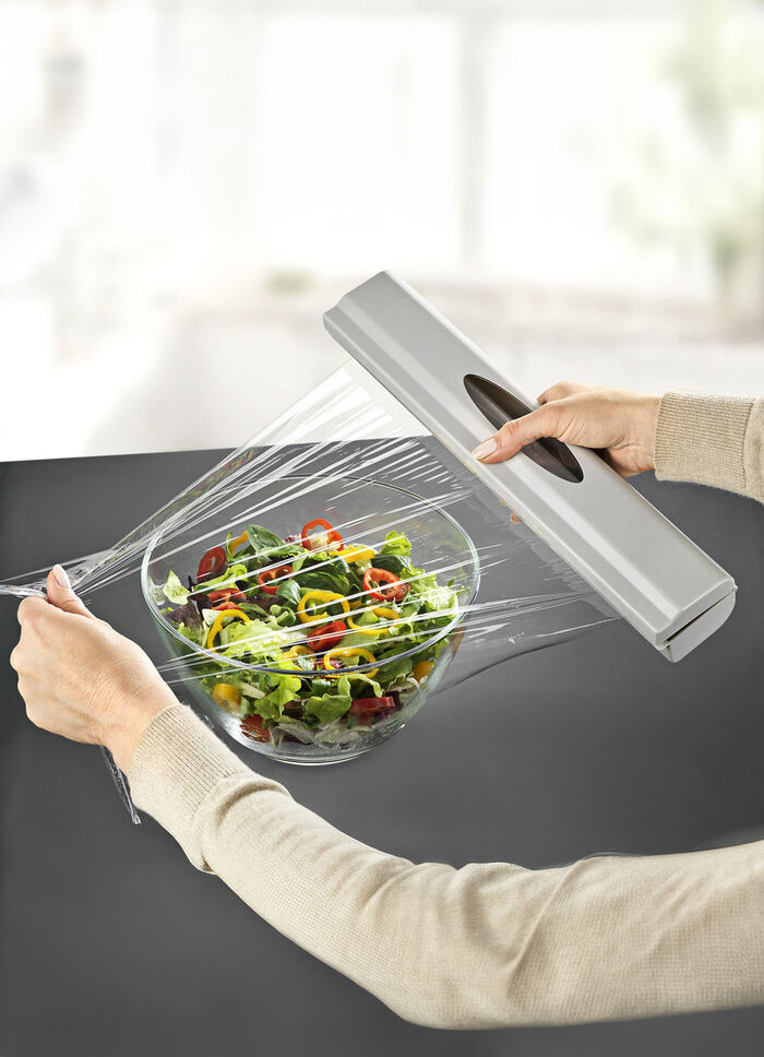 Folienspender mit Federmechanismus 