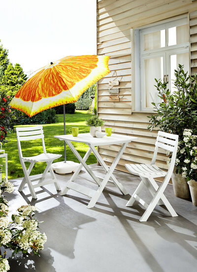 UV-beständiges Balkon-Set, 3-teilig 